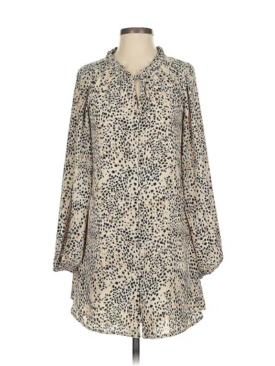 Pre-owned Buddy Love Casual Dress In Brown