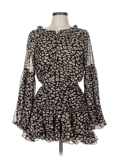 Pre-owned Buddy Love Casual Dress In Brown