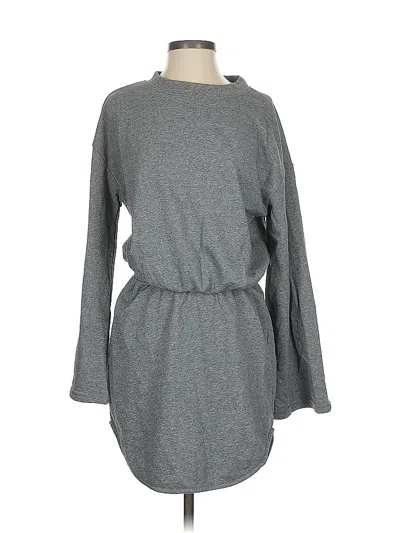 Pre-owned Buddy Love Casual Dress In Gray
