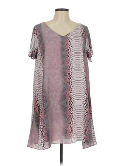 Pre-owned Buddy Love Casual Dress In Gray