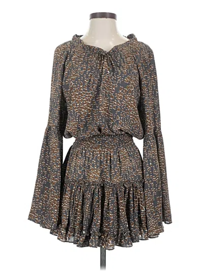 Pre-owned Buddy Love Casual Dress In Gray