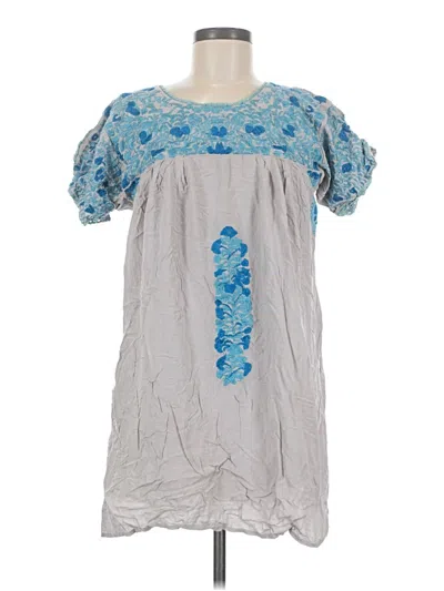 Pre-owned Buddy Love Casual Dress In Gray