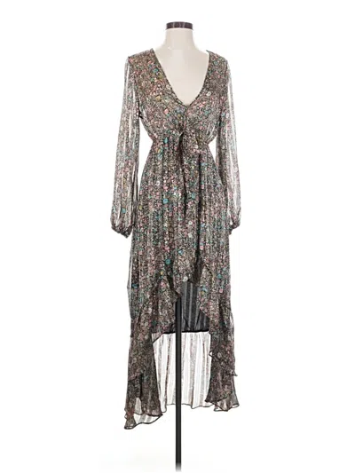 Pre-owned Buddy Love Casual Dress In Gray