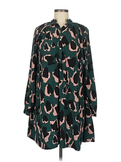 Pre-owned Buddy Love Casual Dress In Green