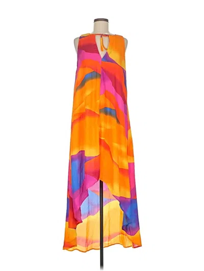 Pre-owned Buddy Love Casual Dress In Orange