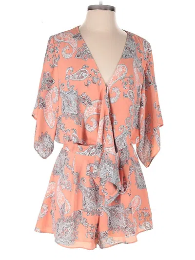 Pre-owned Buddy Love Casual Dress In Orange