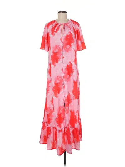 Pre-owned Buddy Love Casual Dress In Pink