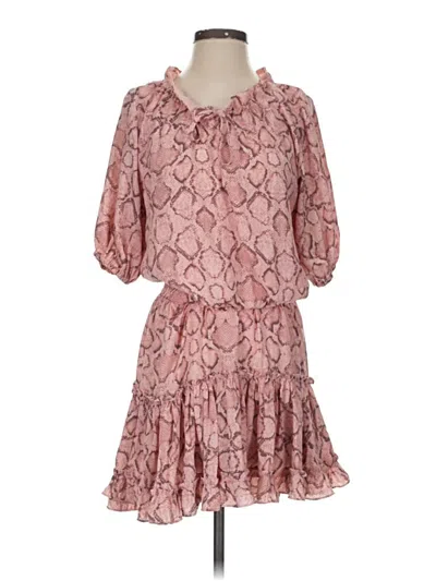 Pre-owned Buddy Love Casual Dress In Pink