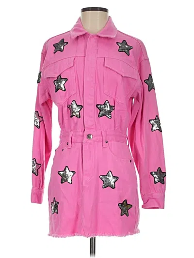 Buddy Love Casual Dress In Pink