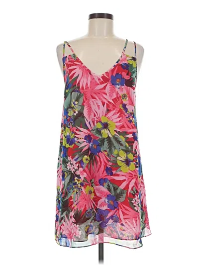 Pre-owned Buddy Love Casual Dress In Pink