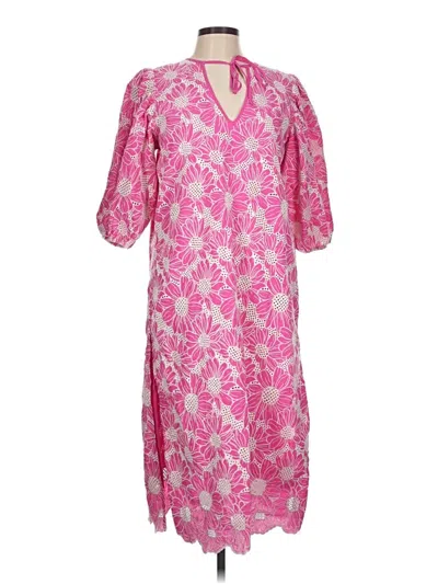 Pre-owned Buddy Love Casual Dress In Pink