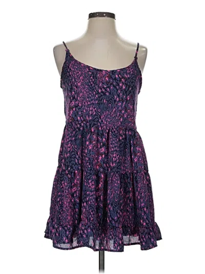 Pre-owned Buddy Love Casual Dress In Purple