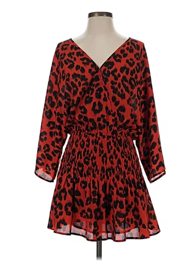 Pre-owned Buddy Love Casual Dress In Red