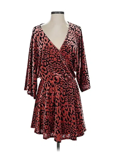 Pre-owned Buddy Love Casual Dress In Red