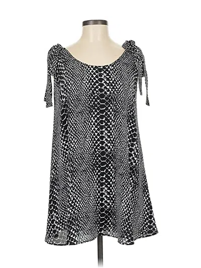 Pre-owned Buddy Love Casual Dress In Silver