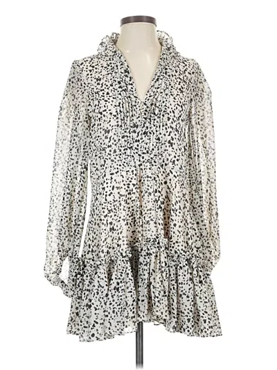 Pre-owned Buddy Love Casual Dress In Silver