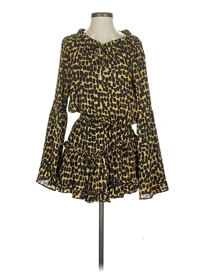 Pre-owned Buddy Love Casual Dress In Yellow