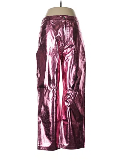 Pre-owned Buddy Love Casual Pants In Burgundy