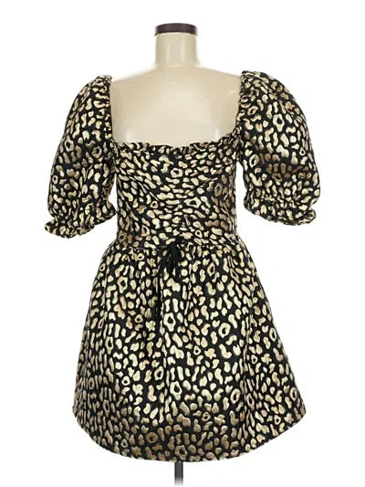 Pre-owned Buddy Love Cocktail Dress In Brown