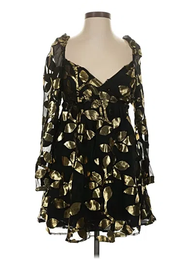 Buddy Love Cocktail Dress In Gold