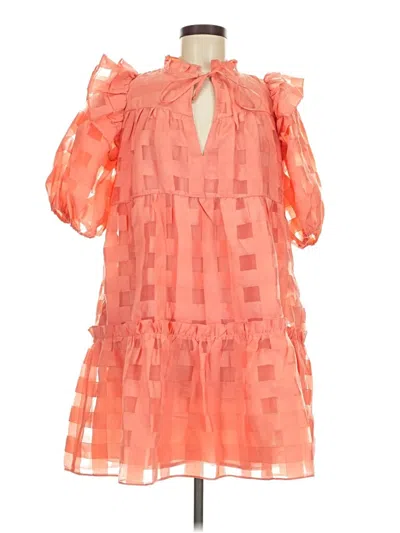 Pre-owned Buddy Love Cocktail Dress In Orange