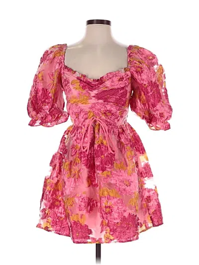 Pre-owned Buddy Love Cocktail Dress In Pink
