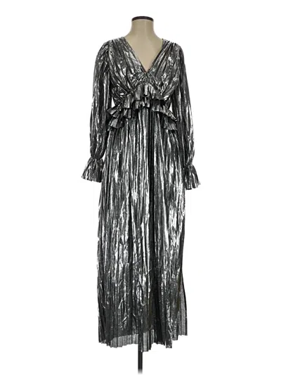 Pre-owned Buddy Love Cocktail Dress In Silver