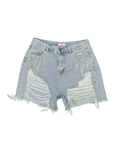 Pre-owned Buddy Love Denim Shorts In Blue