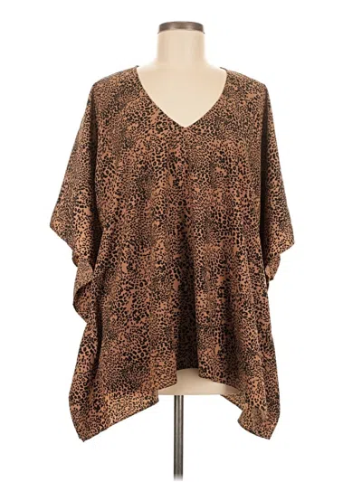 Pre-owned Buddy Love Kimono In Brown