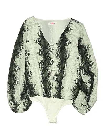 Pre-owned Buddy Love Kimono In Green