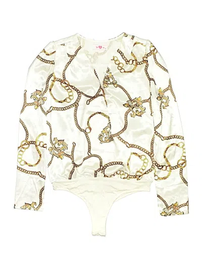 Pre-owned Buddy Love Kimono In Ivory