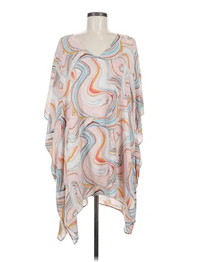 Pre-owned Buddy Love Long Sleeve Blouse In Silver