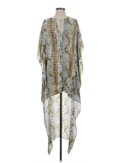 Pre-owned Buddy Love Poncho In Silver
