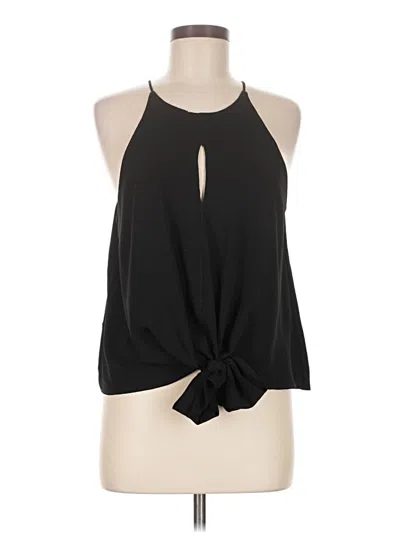 Pre-owned Buddy Love Sleeveless Blouse In Black