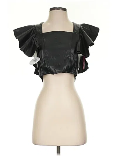 Buddy Love Sleeveless Blouse In Black