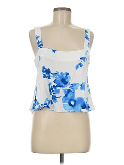 Pre-owned Buddy Love Sleeveless Blouse In Blue