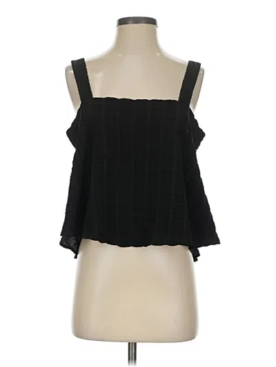 Pre-owned Buddy Love Tank Top Black Strapless Neckline Tops