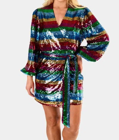 Buddylove Adeline Prism Dress In Multi