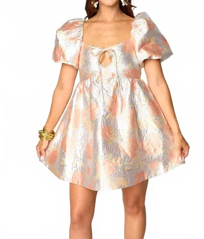 Buddylove Asher Mini Dress In Sugar Cube In Pink