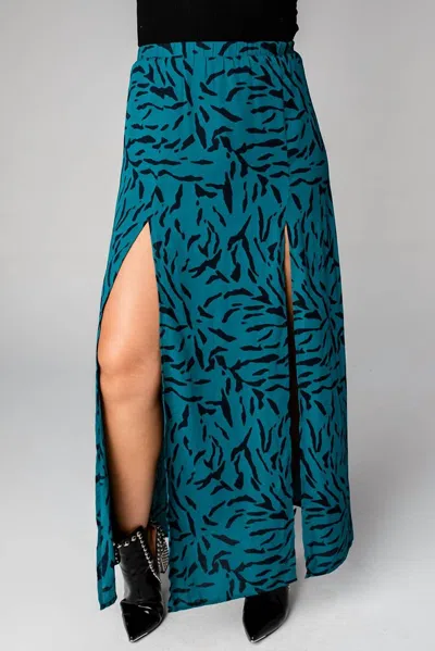Buddylove Bridget Maxi Skirt In Juniper In Grey