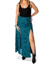 BUDDYLOVE BRIDGET MAXI SKIRT IN JUNIPER