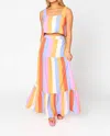 Buddylove Cookie Pool Boy Stripe Skirt Set In Multi Color In Multi