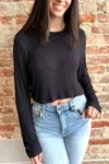 Buddylove Cozy Season Sweater In Black