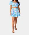 Buddylove Cutie Set Two Piece Top Skirt In Pastel Dream In Multi