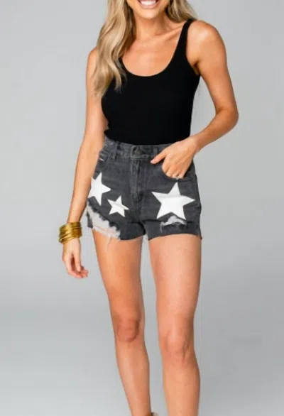 Buddylove Dawson Short In Black