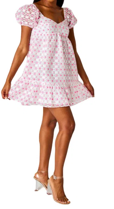 Buddylove Diego Dress In Blush In Gold