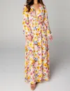 Buddylove Eden Dress In Free Love Print In Multi
