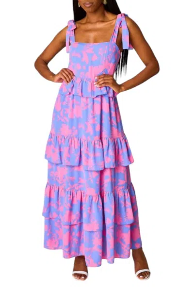 Buddylove Edie Cyprus Maxi Dress In Pink