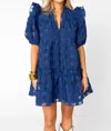 BUDDYLOVE ENSLEY SHORT DRESS IN NAVY