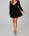 BUDDYLOVE FALLON DRESS- BLACK IN GOTH